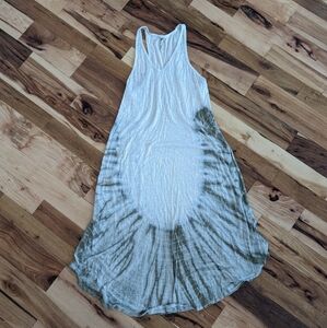 Free People Cream Tie-Dye Swimsuit Cover size small